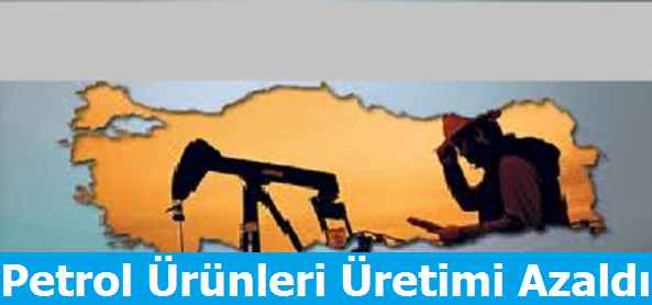 Petrol Ürünleri Üretimi Azaldı