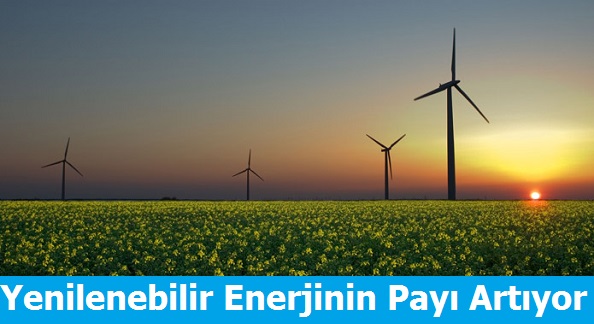 Yenilenebilir Enerjinin Payı Artıyor