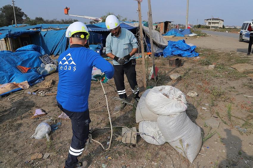 SEDAŞ Ekiplerinden Kaçak Elektrik Taraması