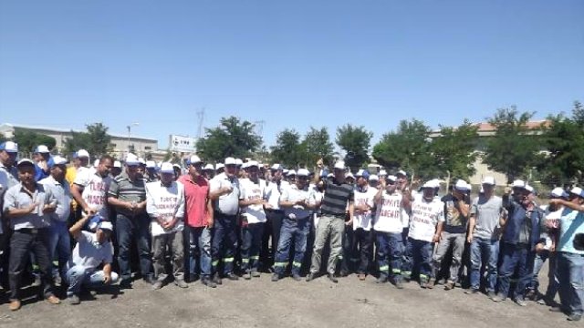 Seydişehir'de Maden işçileri iş Bıraktı