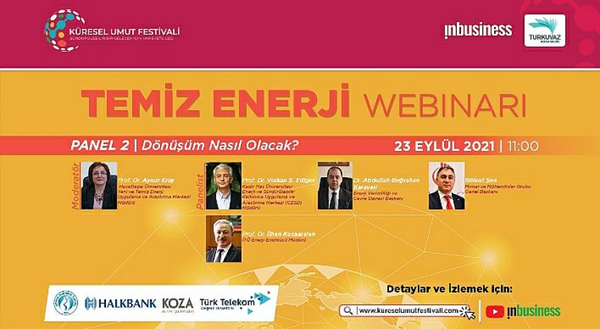 Temiz Enerj Webinarı Yapıldı