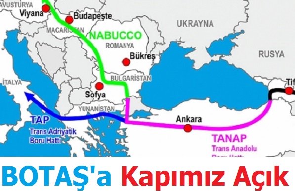 BOTAŞ'a Kapımız Açık