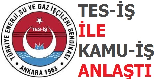 TES-iŞ ile KAMU-iŞ Anlaştı