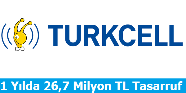 1 Yılda 26,7 Milyon TL Tasarruf