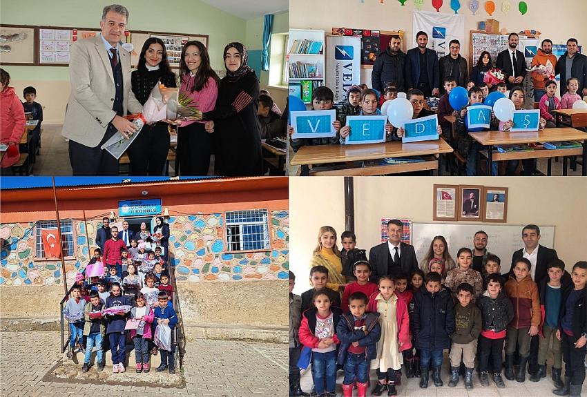 VEDAŞ’tan Köy Okullarına Öğretmenler Günü Ziyareti