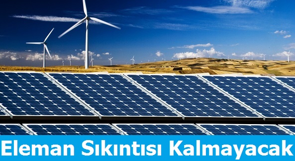 Yenilenebilir Enerji Sektörünün Eleman Sıkıntısı Kalmayacak